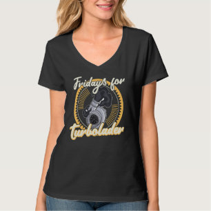 Turbolader Motorsport Tuner Tuning Autorennen 15 T-Shirt