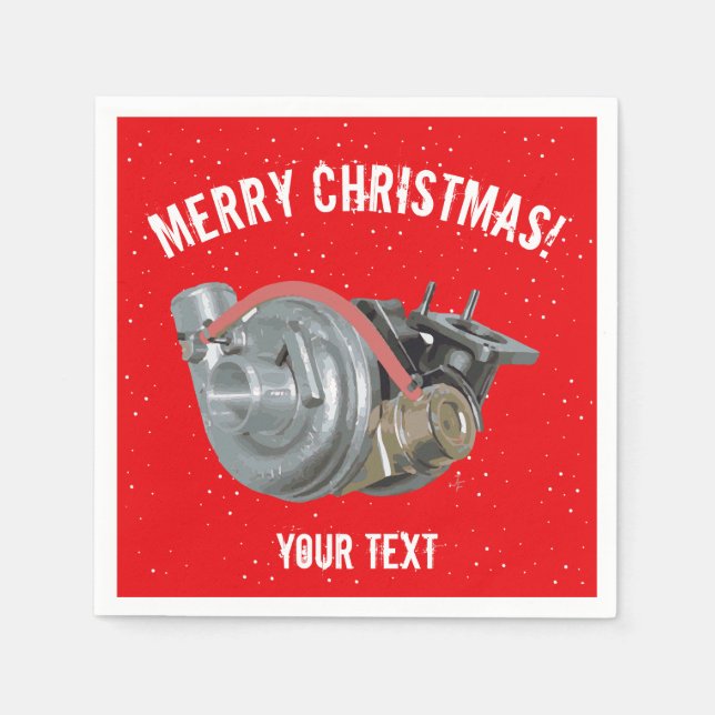 Turbolader Serviette (Vorderseite)