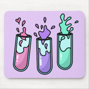 Turbulente Prüfröhren Mousepad
