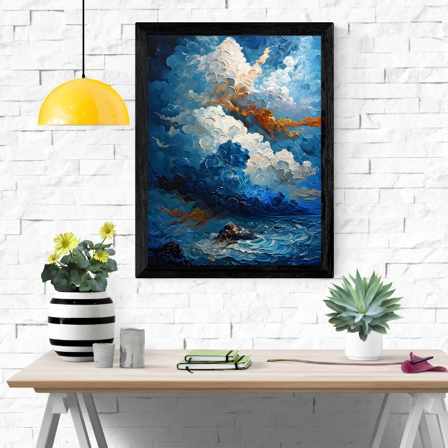 Turbulenter Himmel Poster (Von Creator hochgeladen)