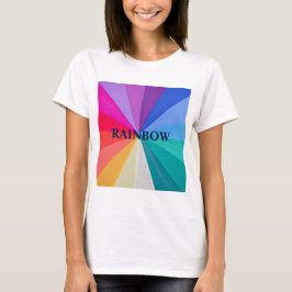 TURBULENZ DES FLOWY DER FARBfrauen WEG VOM T-Shirt