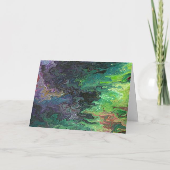 Turbulenz - Karte (Vorderseite)