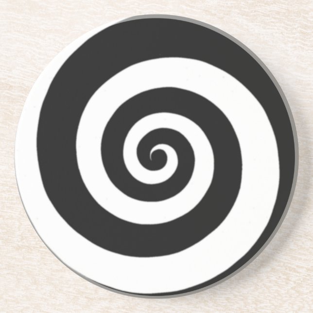 Turbulenz Sandstein Untersetzer (Vorne)