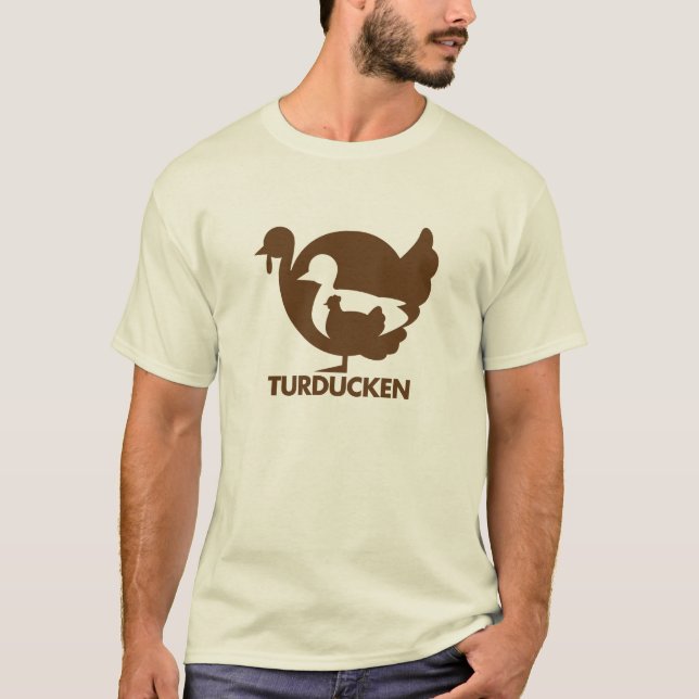 Turducken Brown T-Shirt (Vorderseite)