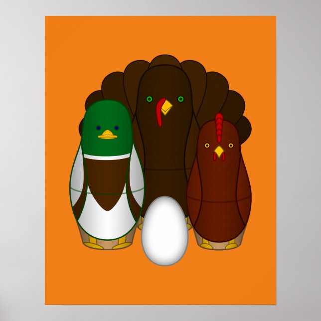 Turducken Poster (Vorne)
