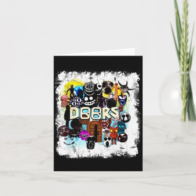 Türen Alle Entitäten Neues Türen-Spiel Für Kinder, Karte (Vorderseite)