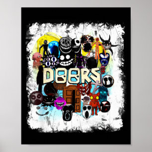Türen Alle Entitäten Neues Türen Spiel Für Kinder, Poster