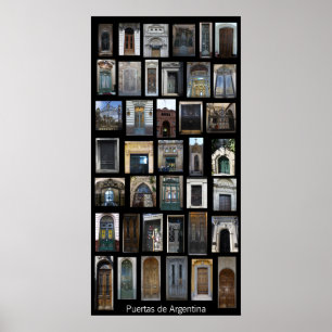 Türen Argentiniens Poster