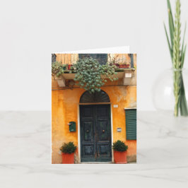 Türen der Cinque Terre Anmerkungs-Karte Karte