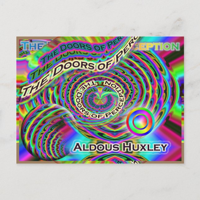 Türen der Wahrnehmung Postkarte (Vorderseite)