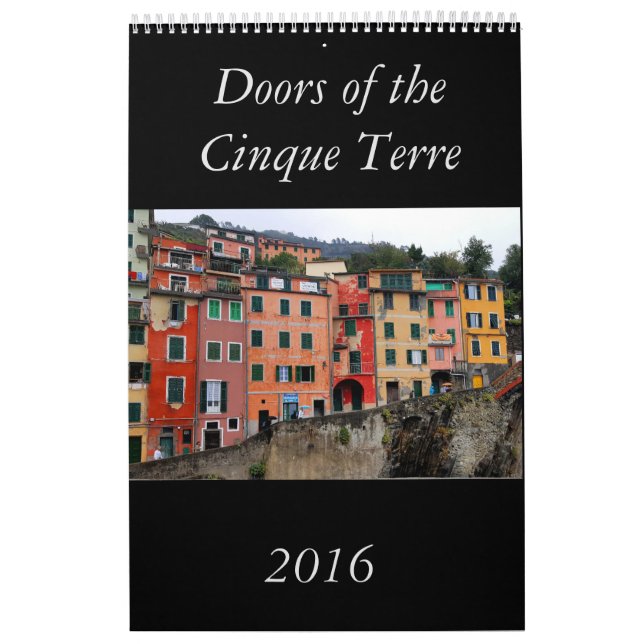 Türen des Cinque Terre 2016 Kalenders Kalender (Titelbild)
