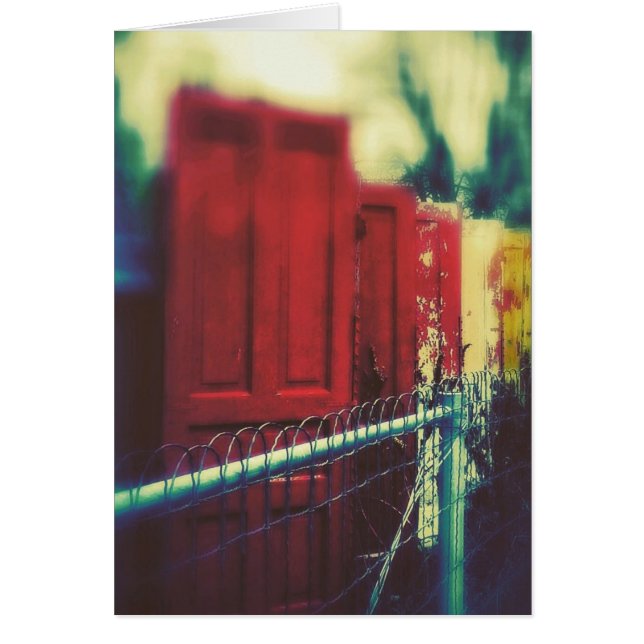 Türen des Datenschutzzauns (Vorne)