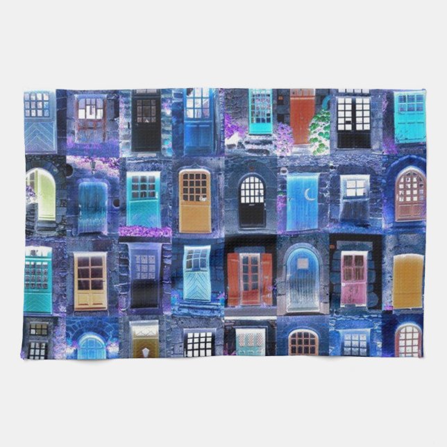 Türen Geschirrtuch (Horizontal)