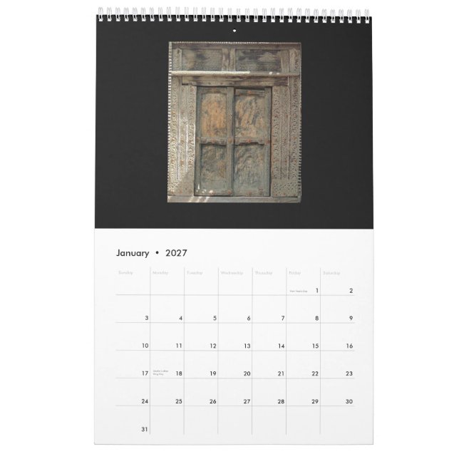 Türen Kalender (Jan 2027)