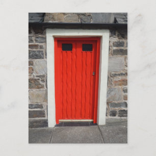 Türen von Cullen, Moray, Schottland Postkarte