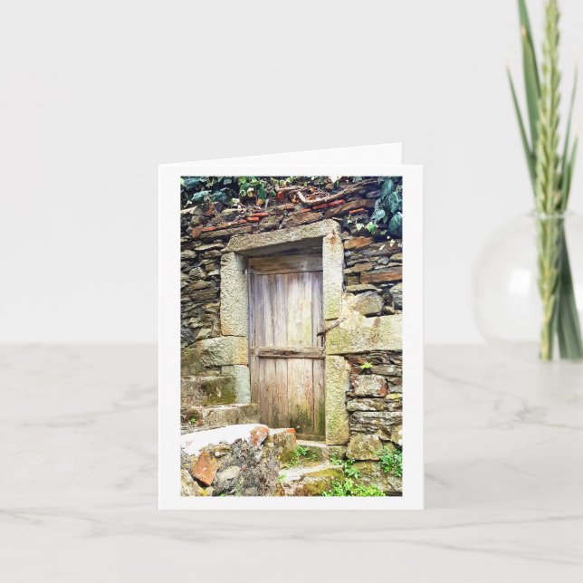 Türen von der Cinque Terre Anmerkungs-Karte Karte (Vorderseite)