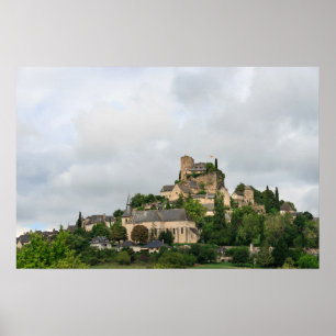 Turenne Dorf in Frankreich Poster