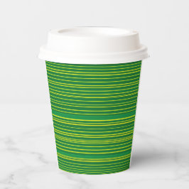 Turf Stripe Paper Cup - Schüren Sie Ihre Hektik Pappbecher