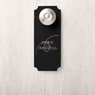 Türgefähre streben nach Fortschritt Türanhänger