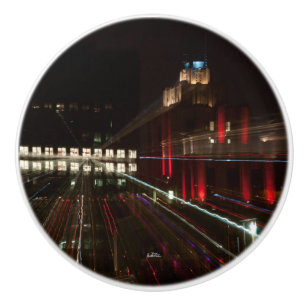 Türgriff, abstraktes Foto, Gebäude Keramikknauf