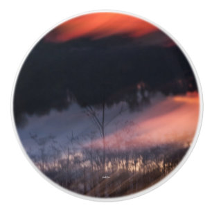Türgriff, abstraktes Foto Keramikknauf