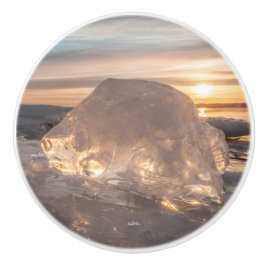 Türgriff, Fischglas Keramikknauf