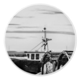 Türgriff, PhotoFischerboot Keramikknauf