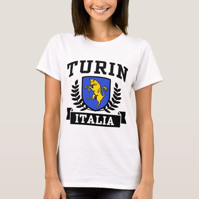Turin Italia T-Shirt (Vorderseite)