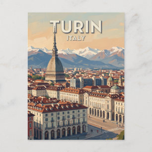 Turin Italien Postkarte