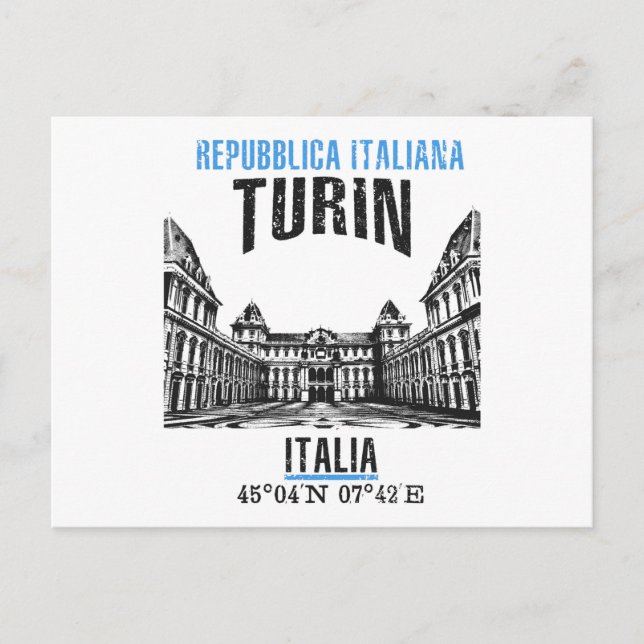 Turin Postkarte