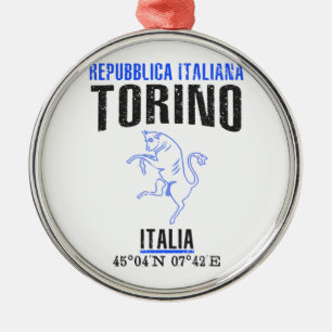 Turin Silbernes Ornament