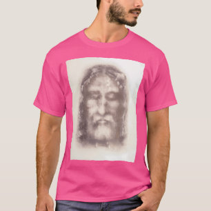Turiner Grabtuch Gesicht Jesu Christi mit Dornenkr T-Shirt