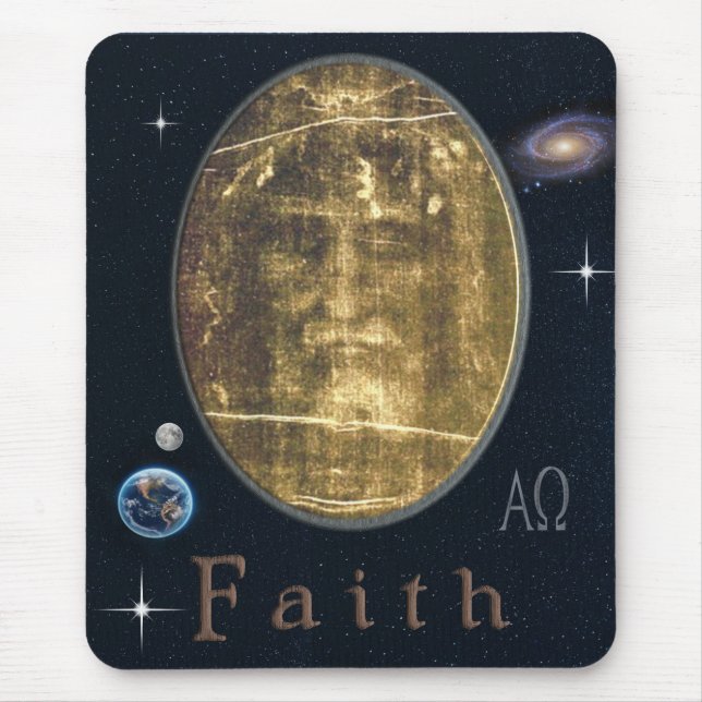 Turiner Grabtuch Mousepad (Vorne)