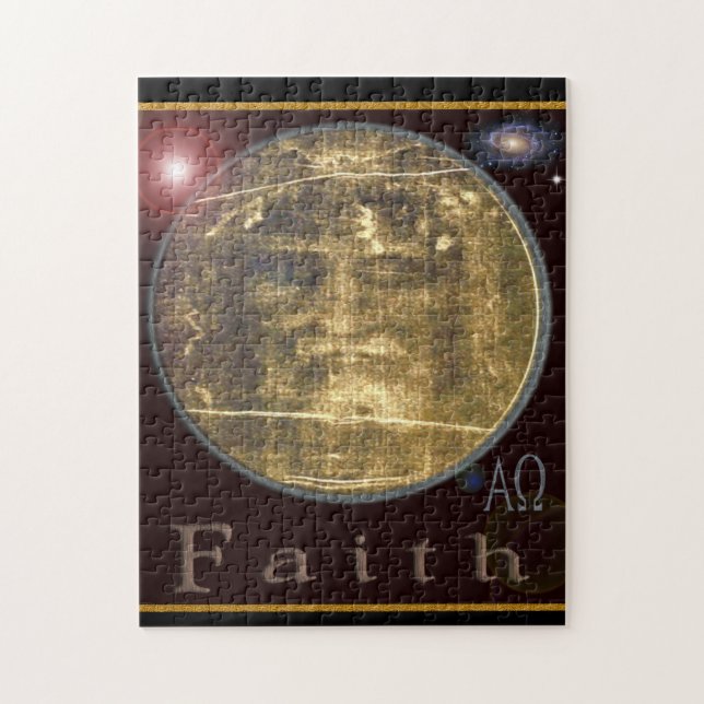 Turiner Grabtuch Puzzle (Vertikal)