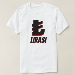 ₺ Türk lirası Weiß türkischer Lira T-Shirt