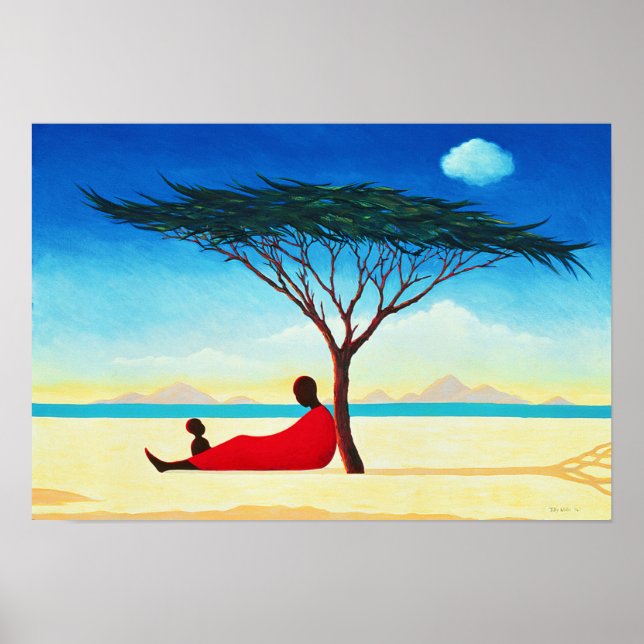 Turkana Nachmittag 1994 Poster (Vorne)