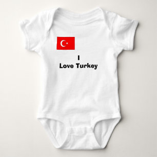 Türke, i-Liebe die Türkei Baby Strampler