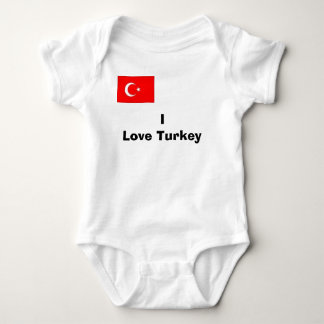 Türke, i-Liebe die Türkei Baby Strampler
