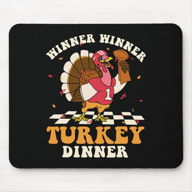 Türkei Abendfußball Herbst Erntedank Re Mousepad (Vorne)