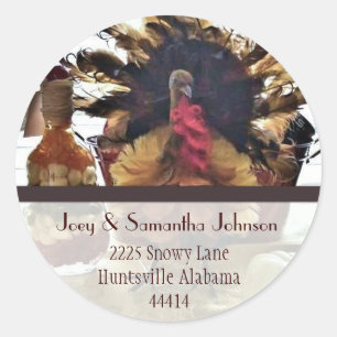 Türkei Adresse Aufkleber