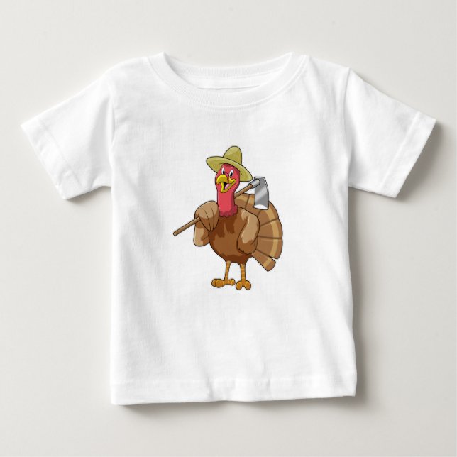 Türkei als Bauer Baby T-shirt (Vorderseite)