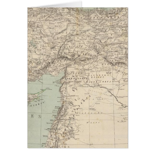Türkei Atlas-Karte (Vorne)
