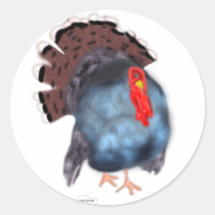 Türkei-Aufkleber Runder Aufkleber