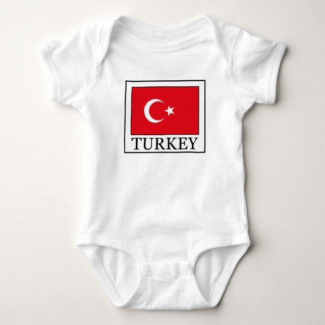 Türkei Baby Strampler (Vorderseite)