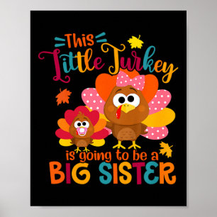 Türkei Big Niedlich Sister Fall Herbst Erntedank K Poster