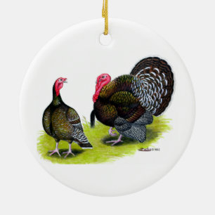 Türkei Broad Breastes Bronze Keramik Ornament