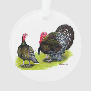 Türkei Broad Breastes Bronze Ornament