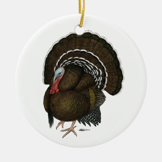 Türkei Bronze Tom Keramikornament (Vorne)