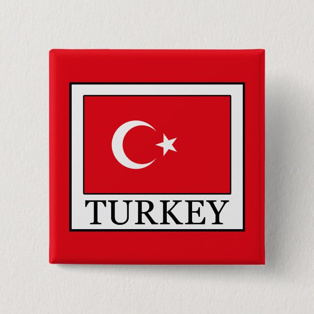 Türkei Button (Vorderseite)
