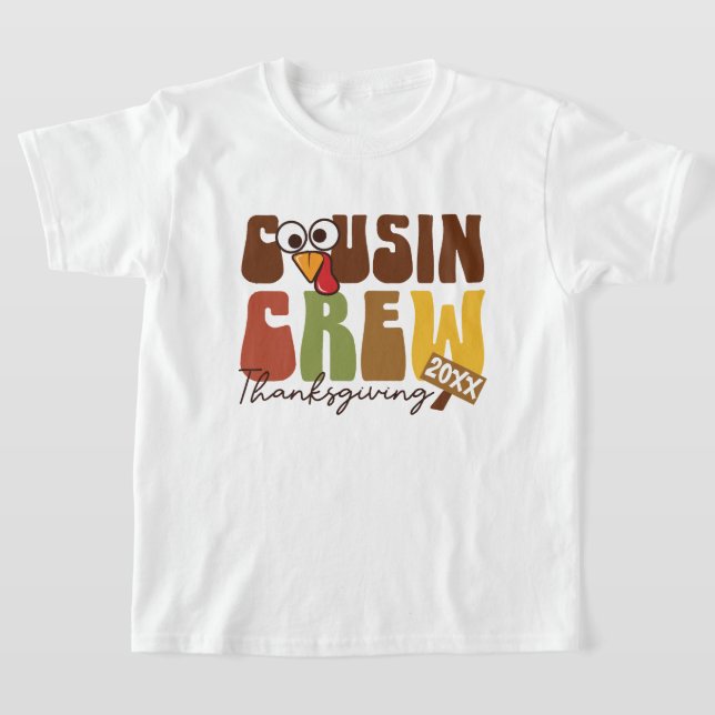 Türkei Cousin Crew - Niedlicher Erntedank T-Shirt (Ablage )